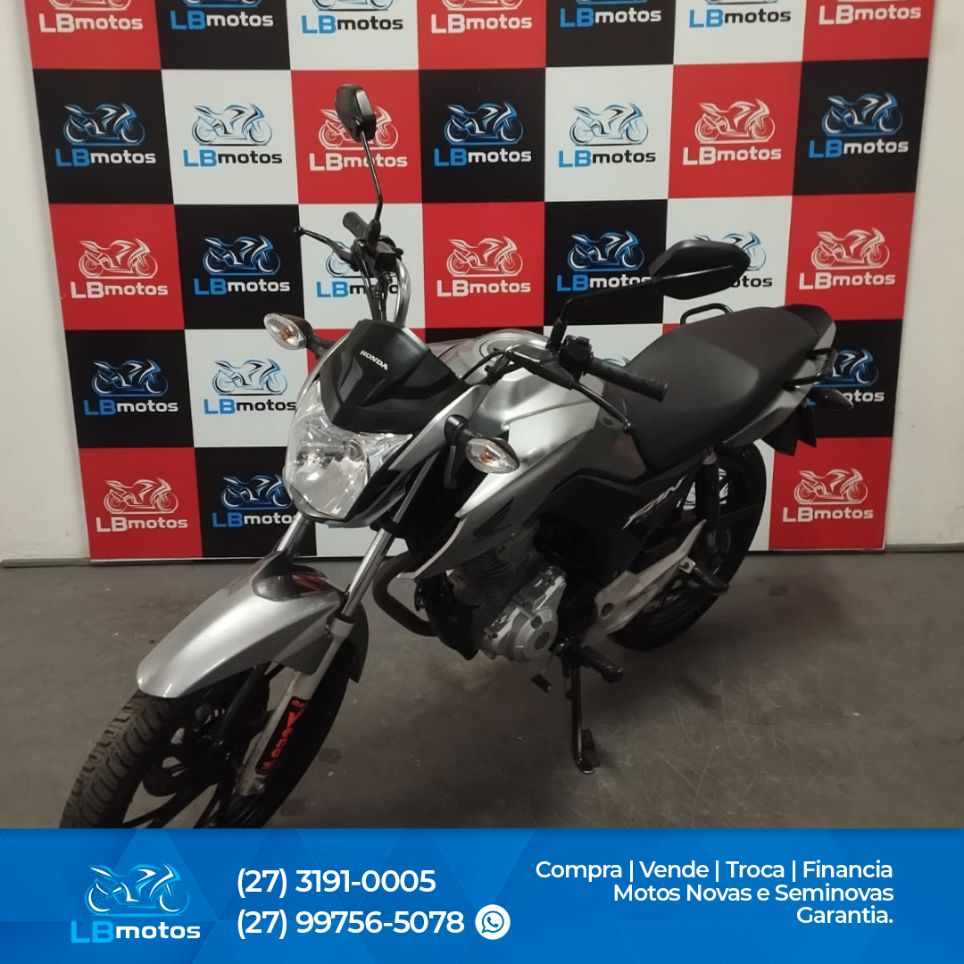 CG Fan prata – LB Motos